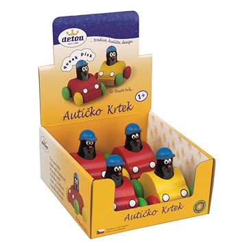 

Detoa Pískající krtek v autíčku