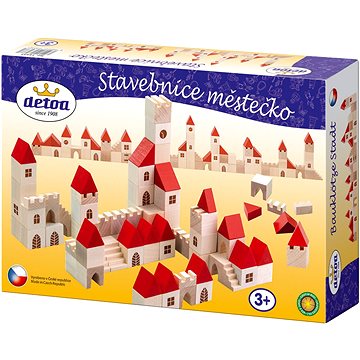

Detoa Stavebnice kostky městečko
