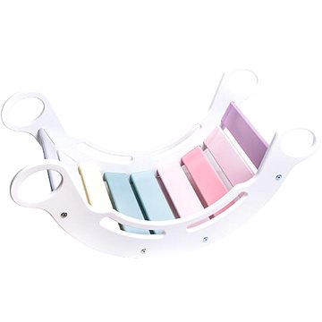

BaaVi Montessori houpačka Monte Pinky White