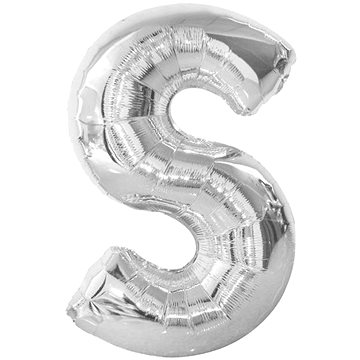 

SMART BALLOONS Balón foliový písmeno "s" 102 cm