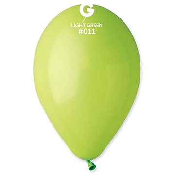 

SMART BALLOONS 100 ks světle zelené - limetka - 26 cm pastelové