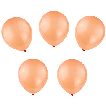 

Martom Sada nafukovacích party balonků 100 ks rose gold