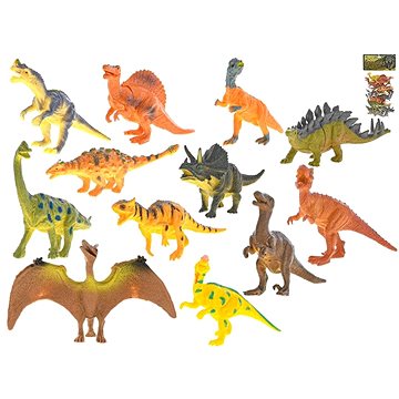 

Dinosauři 12-14 cm 12 ks v sáčku