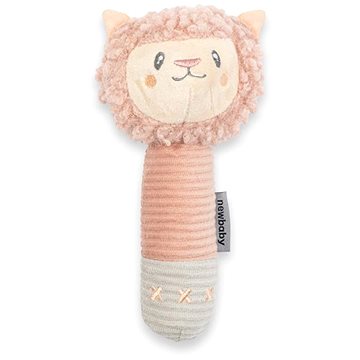 

New Baby Dětská pískací plyšová hračka s chrastítkem Lama
