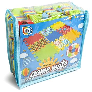 

Mikro Trading Puzzle pěnová podložka s designem společenských her – v tašce se zipem