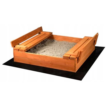 

Baby Mix Dřevěné pískoviště s poklopem a lavičkami 100 × 100 cm