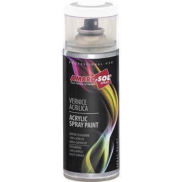 

AMBRO-SOL Víceúčelová bílá akrylová barva ve spreji, Multipurpose Acrylic Paint