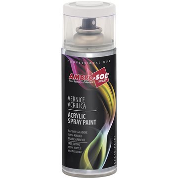 

AMBRO-SOL Víceúčelový transparentní akrylový lak ve spreji Multipurpose Acrylic Paint
