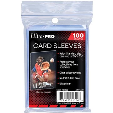 Ultrapro Obaly na karty Standard 100ks (66 x 92 mm)