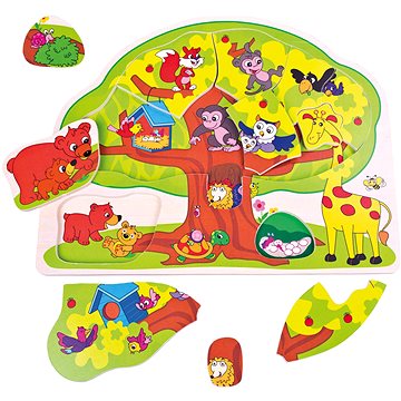 

Bino puzzle veselá zvířátka