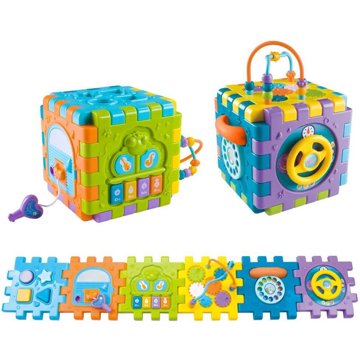 

BABY MIX Hrající interaktivní skládací kostka