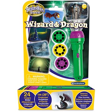 

Brainstorm Toys Ruční foto projektor - Čarodějové a draci