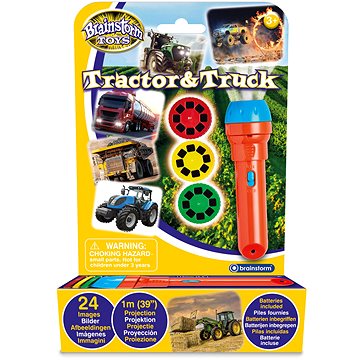 

Brainstorm Toys Ruční foto projektor - Traktory a náklaďáky
