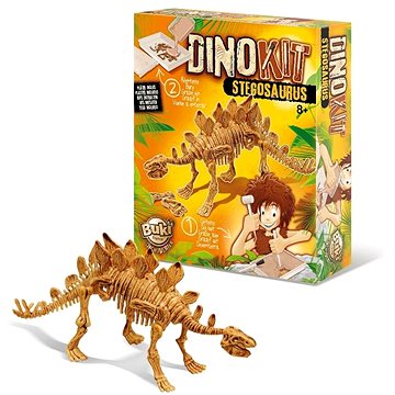 

BUKI France DinoKIT vykopávka a kostra Stegosaurus