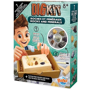

BUKI France DIGKIT vykopávka minerální kameny