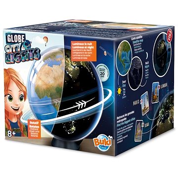 

BUKI France 2v1 Rotující globus CityLights