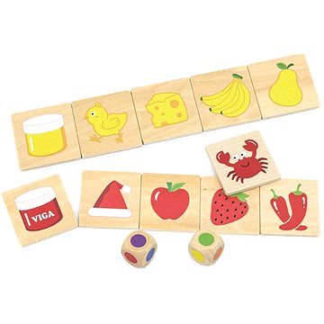 

Dřevěné puzzle - barvy