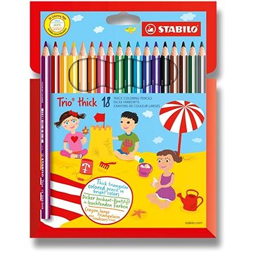 

STABILO Trio thick 18 barev