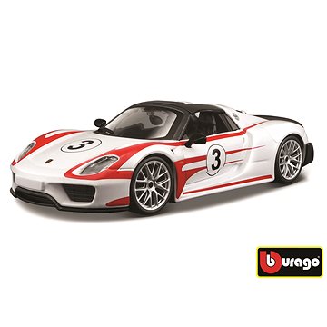 

Bburago Race Porsche 918 Weissach White