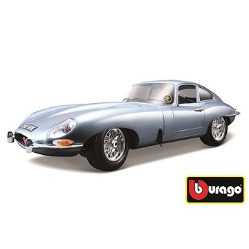 

Bburago Jaguar E Coupe Metalic Silver Blue