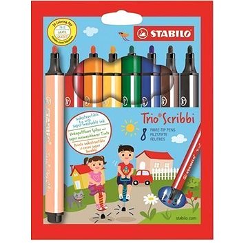 

STABILO Trio Scribbi 8 barev
