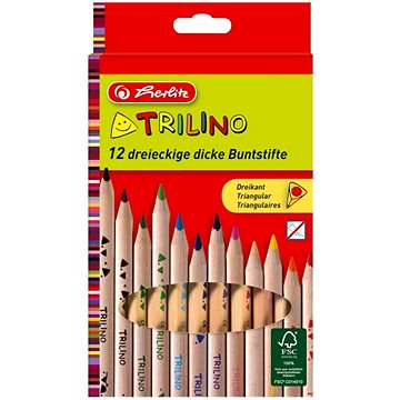 

HERLITZ Trilino trojhranné 12 barev