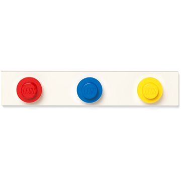 

LEGO nástěnný věšák - červená, modrá, žlutá