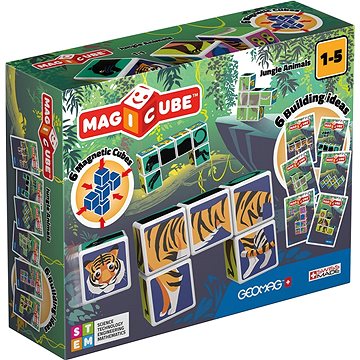 Magicube Jungle animals - Magnetická stavebnice