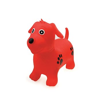 Zvířátko skákací - červený pejsek - Dětské hopsadlo