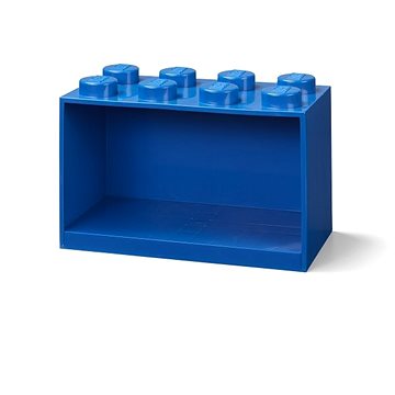 

LEGO Brick 8 závěsná police - modrá