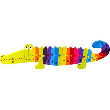 

Puzzle s písmeny - Krokodýl