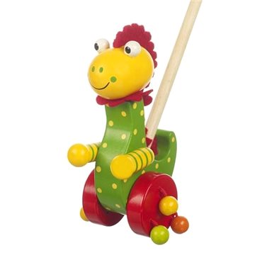 

Chodíci dinosaurus na tyči