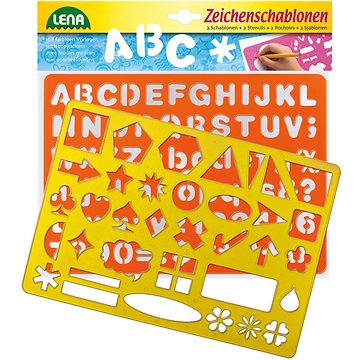 

Kreslící šablony (symboly, písmena)