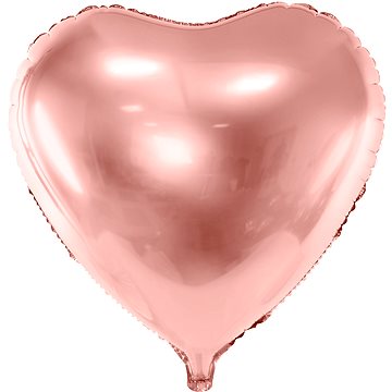 

Foliový balónek, 61cm, srdce, růžový