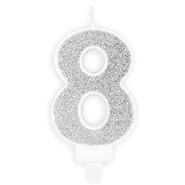 Svíčka narozeninová, 7cm, číslice 