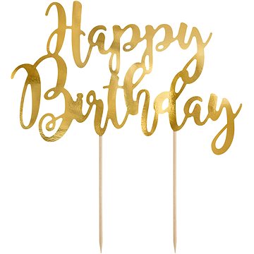

Zapichovací ozdoba na dort, Happy Birthday