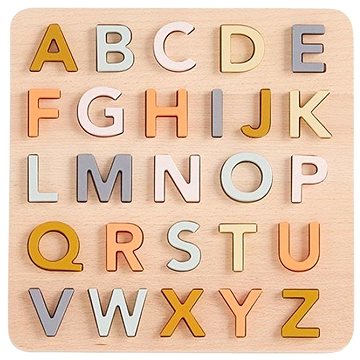 

KID´S CONCEPT Dřevěné vkládací puzzle Abeceda