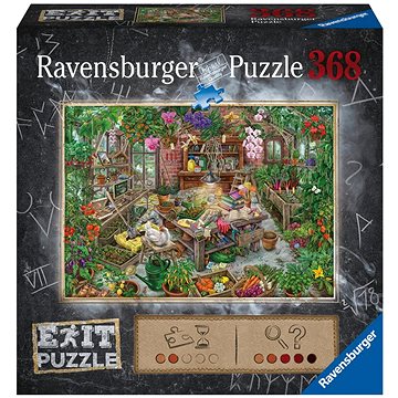 

Ravensburger 164837 Exit Puzzle: Skleník 368 dílků