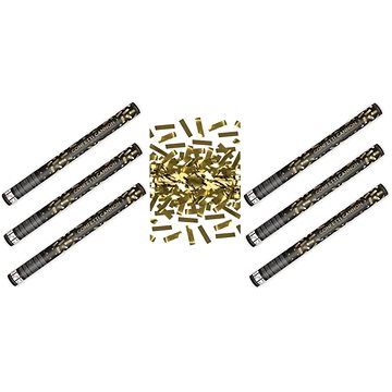 

Konfety 60cm zlaté metalické 6 ks