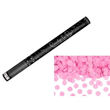 Konfety 60cm - růžové kolečka - narození holky
