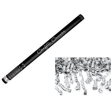 

Konfety 80cm - 1ks stříbrné stužky - hoblinky metalické - silvestr