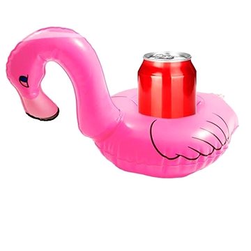 

Nafukovací držák na pití plameňák - flamingo, 2ks/bal. 15x25cm