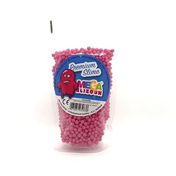 

Megaslizoun - polystyrenové kuličky - růžové 0,2l
