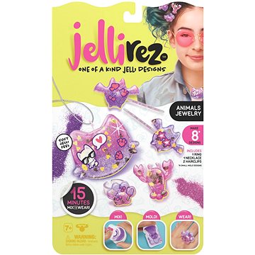 Jelli Rez - základní set pro výrobu gelové bižuterie zvířátka - Sada na výrobu šperků