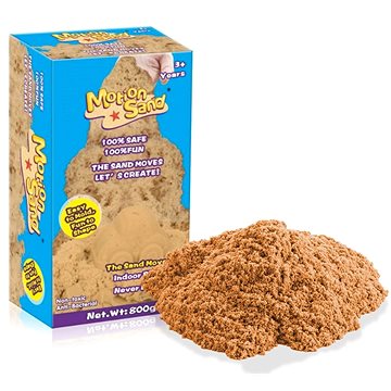 

Kinetický / měsíční písek – náhradní sada 800g - oranžová barva