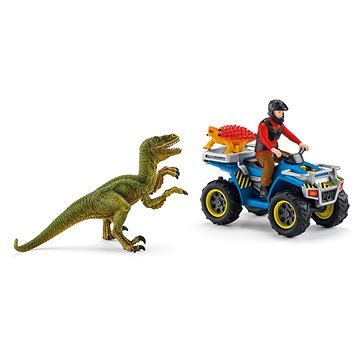 

Schleich Útěk před Velociraptorem na čtyřkolce 41466
