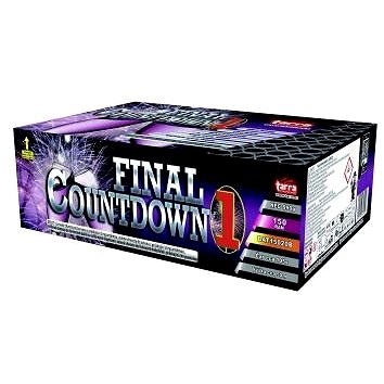 

Ohňostroj - baterie výmetnic final countdown 1 - 150 ran