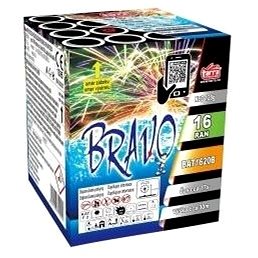 

Ohňostroj - baterie výmetnic bravo 16 ran
