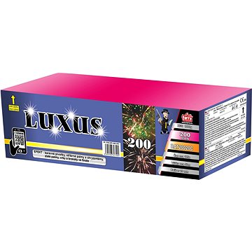 

Ohňostroj - baterie výmetnic luxus 200 ran