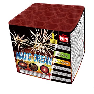 

Ohňostroj - baterie výmetnic magic dream 25 ran